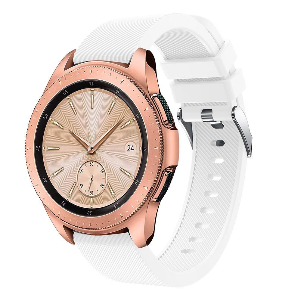 Balta apyrankė Tech-Protect "Smoothband" laikrodžiui Samsung Watch 42MM 