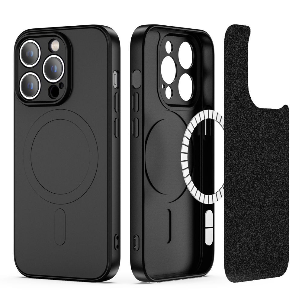 Juodas dėklas "Tech-Protect Icon Magsafe" telefonui iPhone 14 Pro