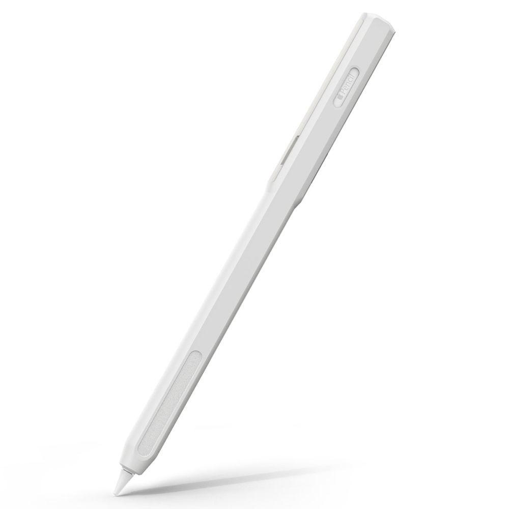 Baltas dėklas "Spigen DA201 Clip Case" skirtas pieštukui Apple Pencil 2