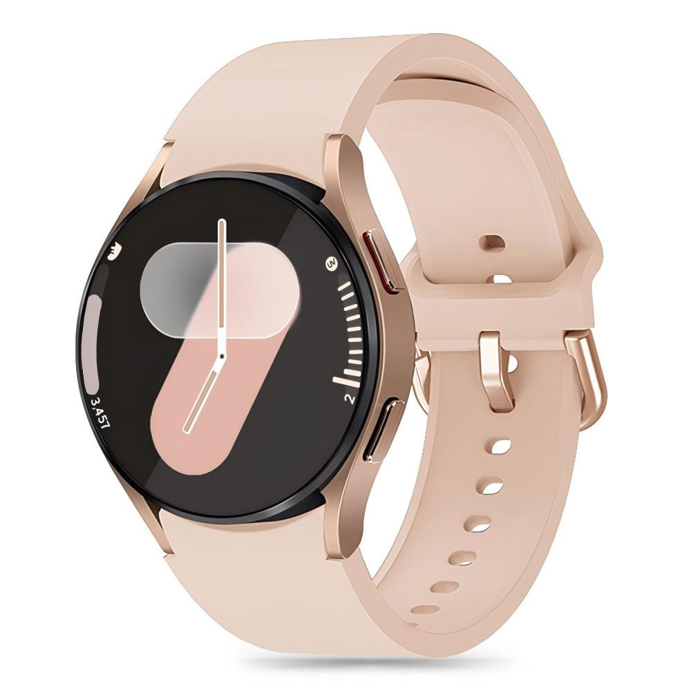 Late spalvos apyrankė "Tech-Protect Silicone" laikrodžiui Samsung Galaxy Watch 4 / 5 / 5 PRO / 6 / 7 / FE 