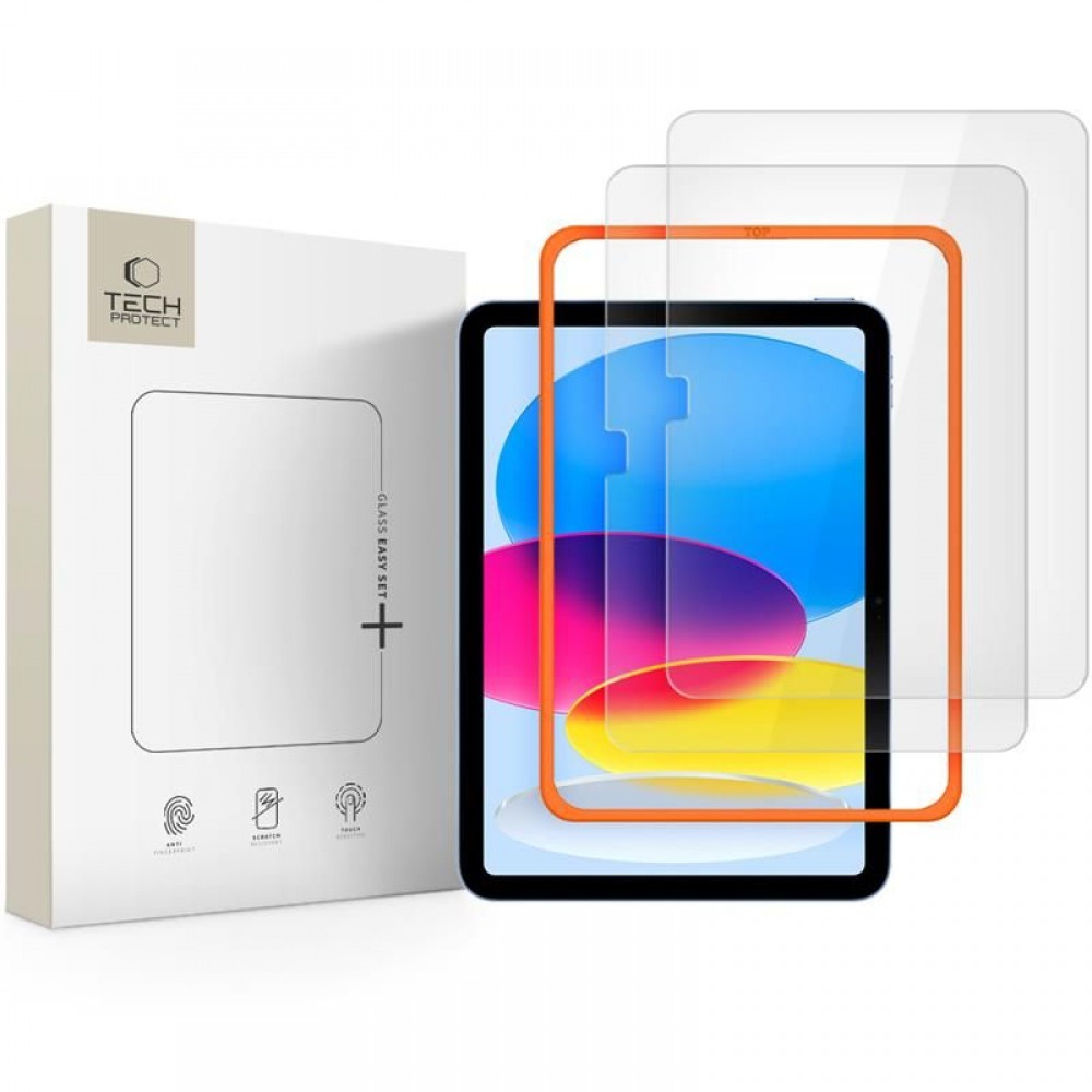 Grūdinta ekrano danga "Tech-Protect Easy Set+" planšetei Apple iPad 10.9” 10 / 2022 / 11” 11 / 2025