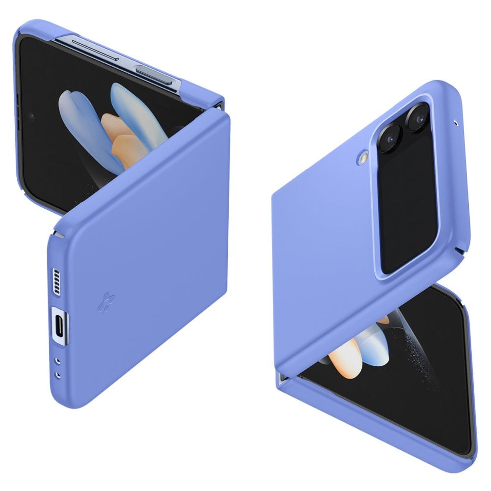 Mėlynas dėklas "Spigen Airskin" telefonui Galaxy Z Flip 4