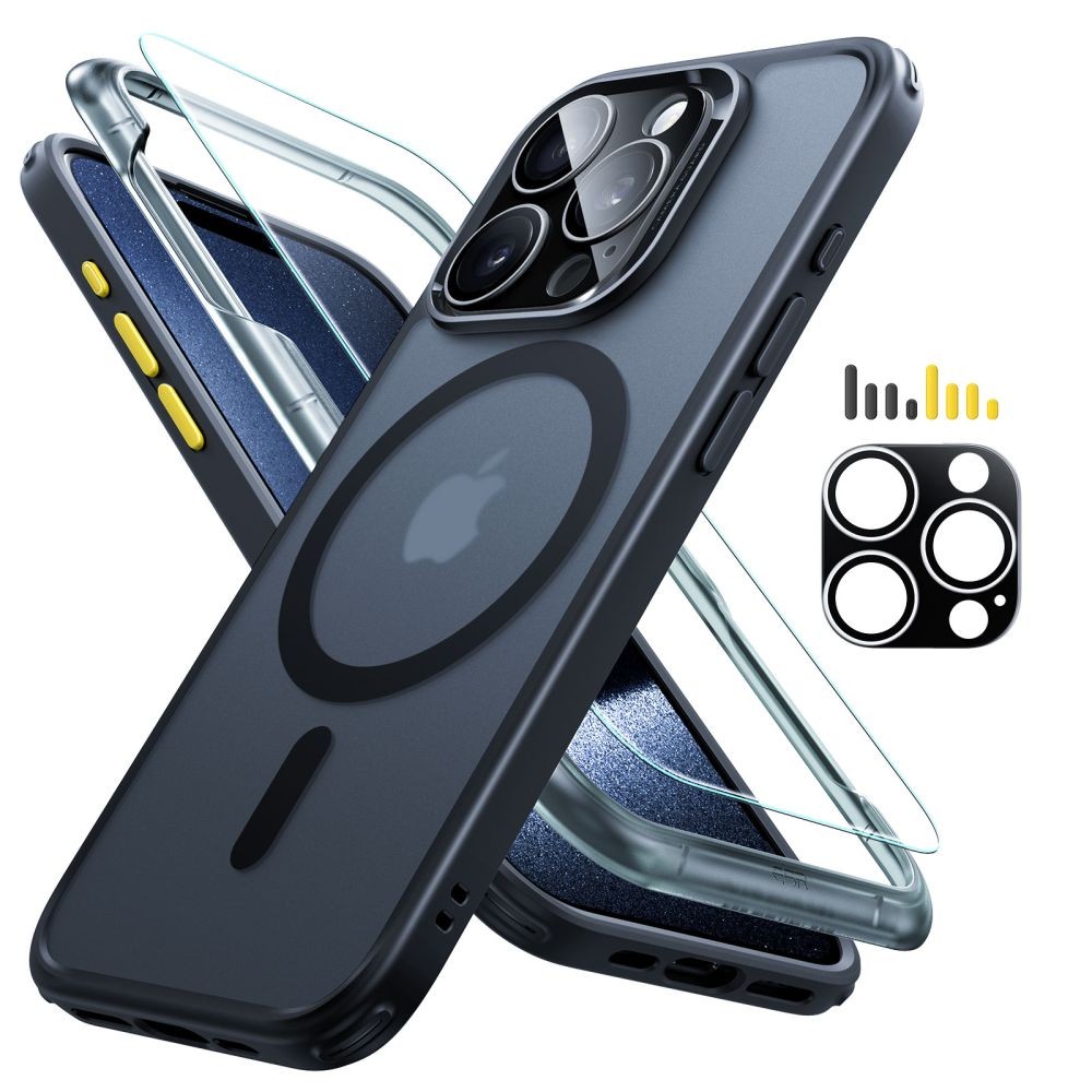 Rinkinys "ESR Classic Pro Set HaloLock Magsafe" telefonui iPhone 15 Pro 