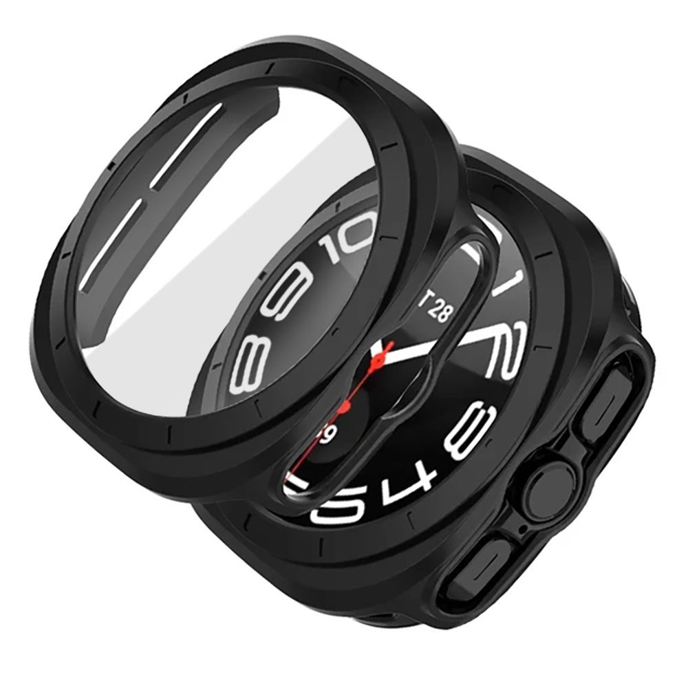 Juodas dėklas "Tech-Protect Defense360" laikrodžiui Galaxy Watch Ultra (47 MM)