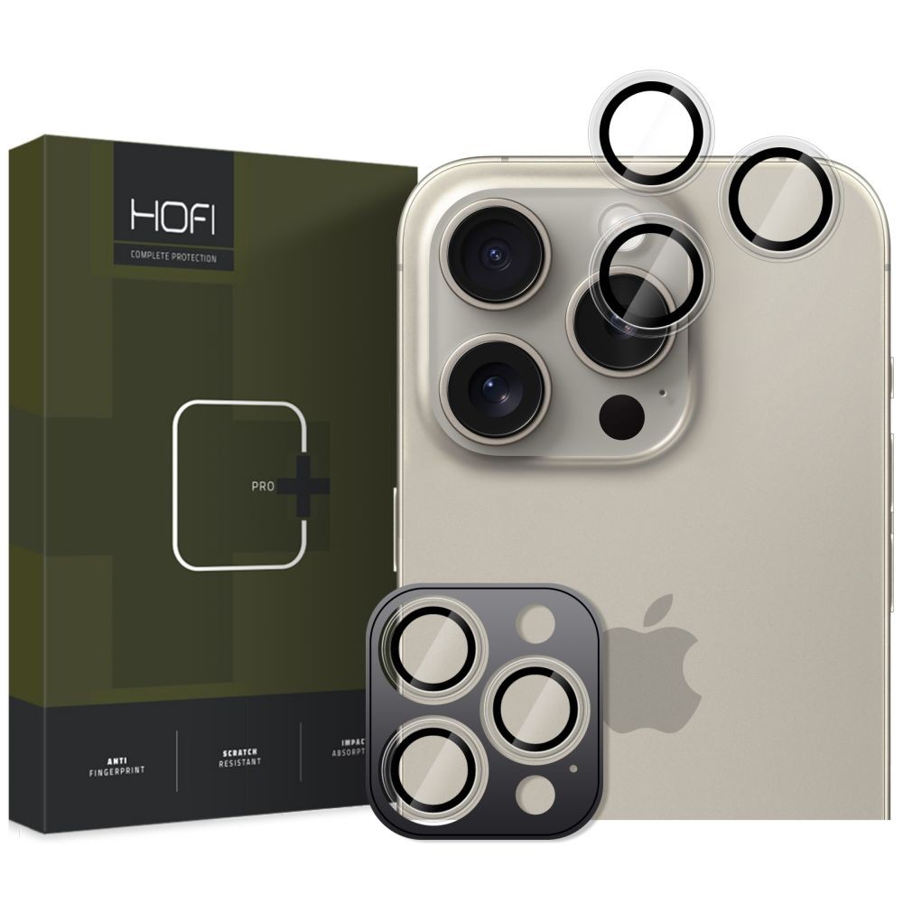 Apsauga "Hofi Camring Pro+" telefono kamerai Apple iPhone 16 Pro / 16 Pro Max 