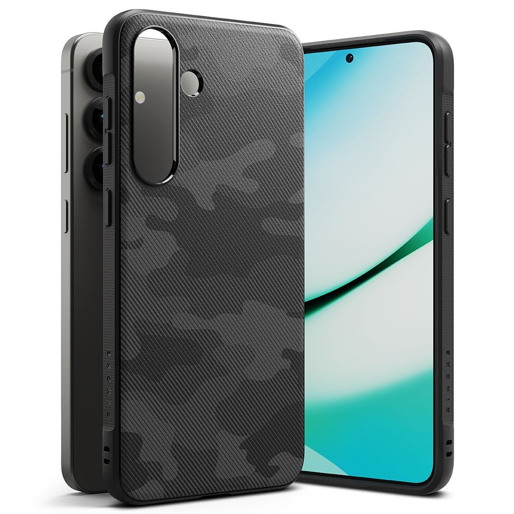 Kamufliažinis dėklas "Ringke Onyx Camo" telefonui Samsung Galaxy S25
