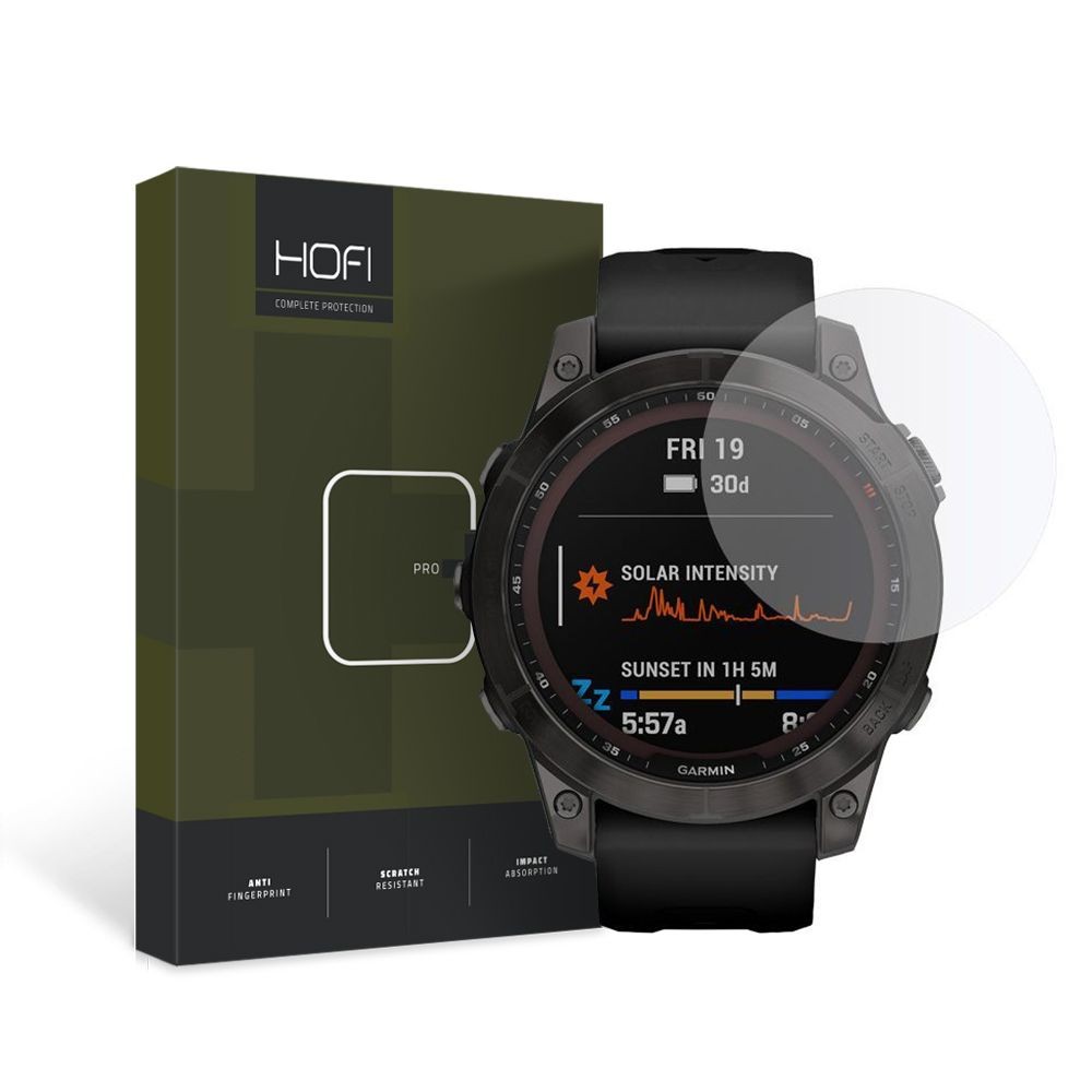 Apsauginis stikliukas "Hofi Glass Pro+" laikrodžiui Garmin Fenix 7 