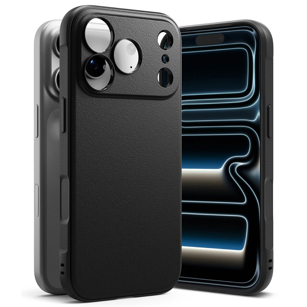 Juodas dėklas "Ringke Onyx" telefonui Apple Iphone 17 PRO MAX / 18 PRO MAX
