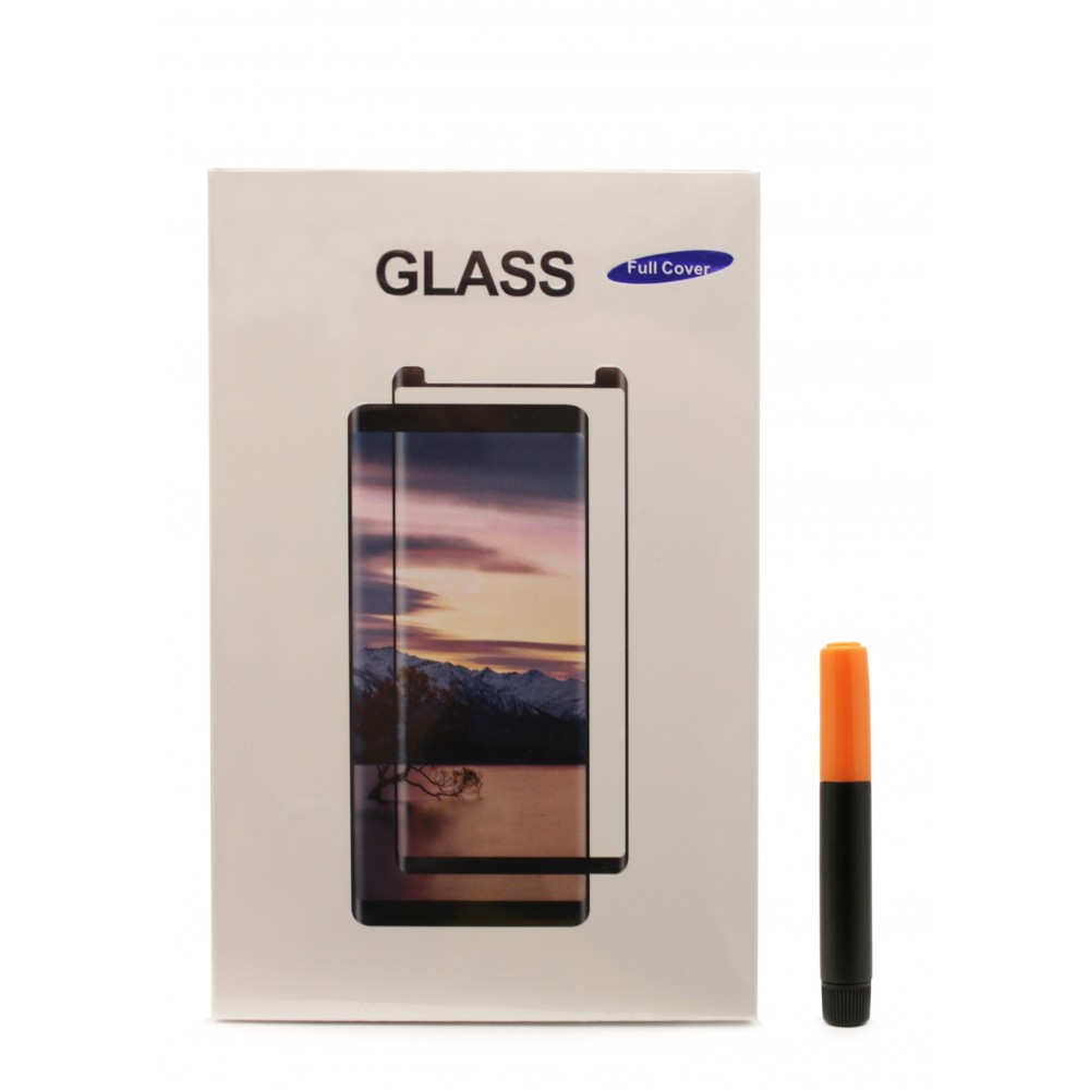 Lenktas skaidrus apsauginis grūdintas stiklas telefonui Samsung S20 Plus "M1 5D UV Glue"