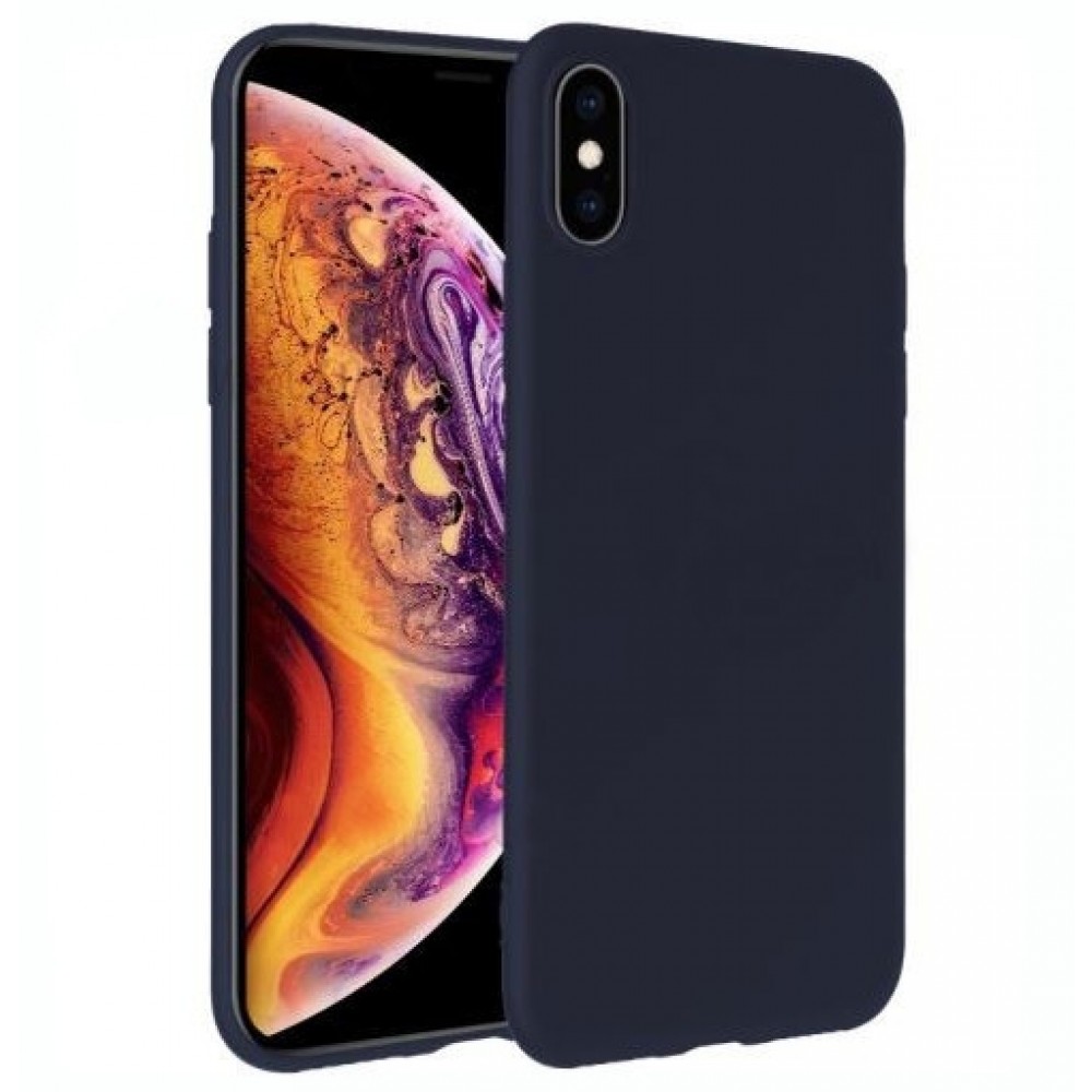 Tamsiai mėlynos spalvos dėklas X-Level Dynamic telefonui Apple iPhone 11 Pro Max