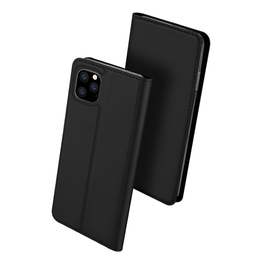 Juodas atverčiamas dėklas "Dux Ducis Skin" telefonui Xiaomi Redmi Note 11 Pro / Note 11 Pro Plus 5G