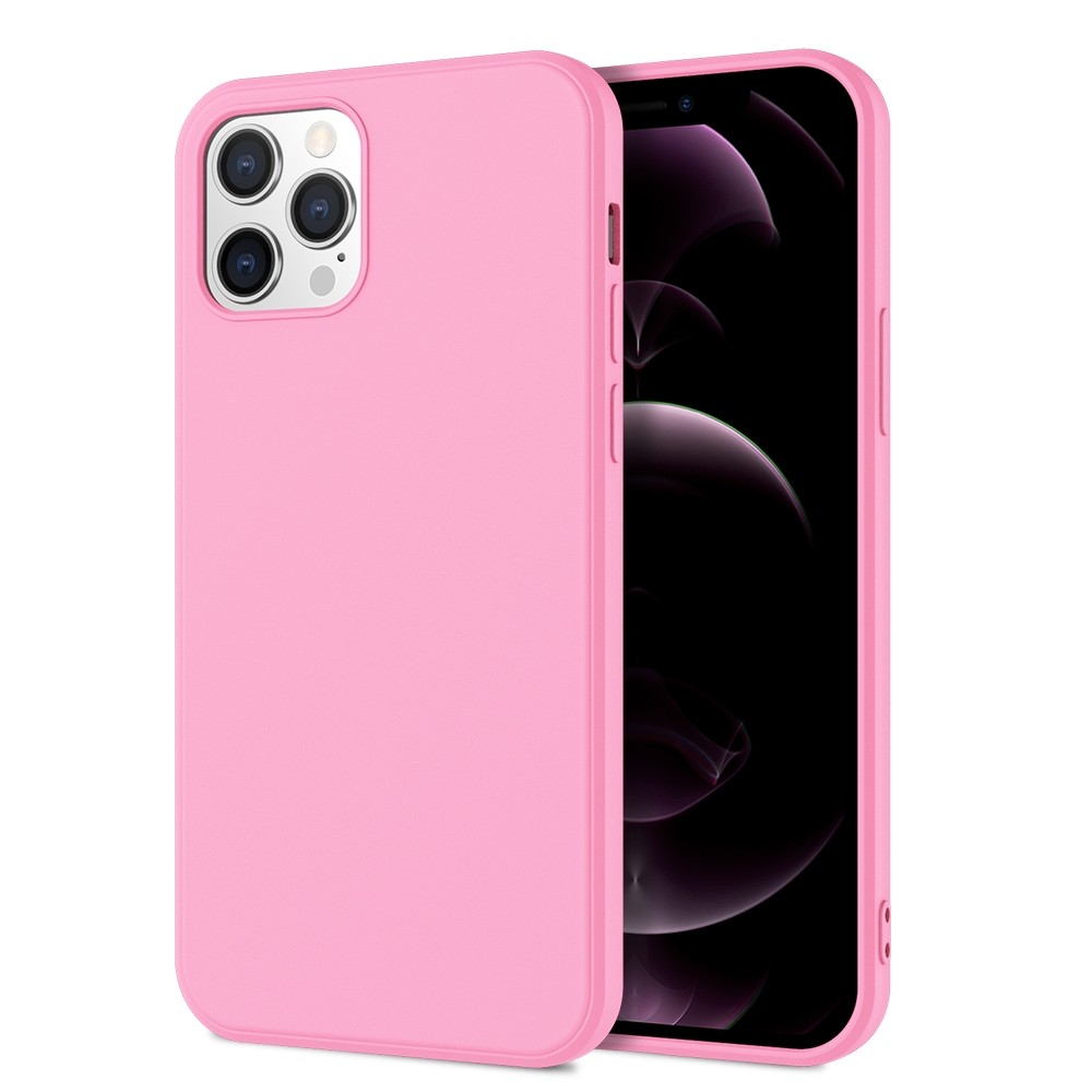 Rožinės spalvos dėklas X-Level Dynamic telefonui Apple iPhone 12 / 12 Pro