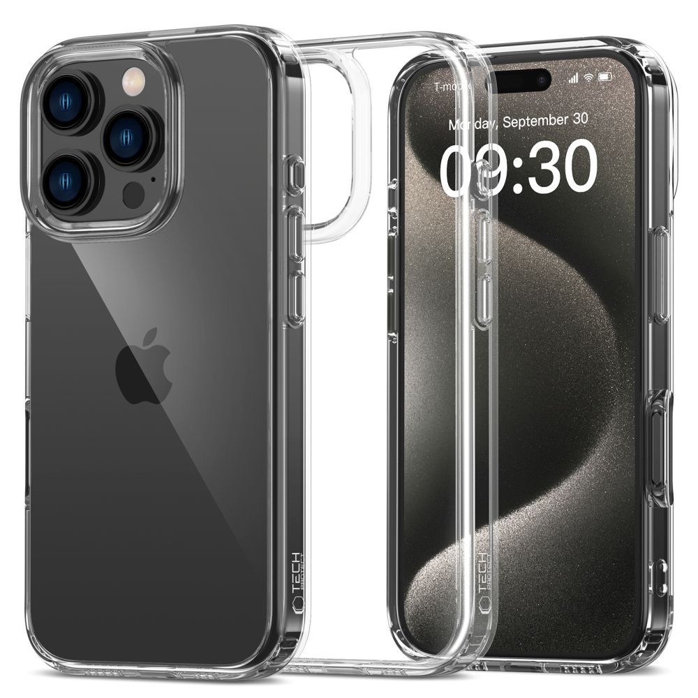 Skaidrus dėklas "Tech-Protect Flexair Hybrid" telefonui Apple iPhone 16 Pro
