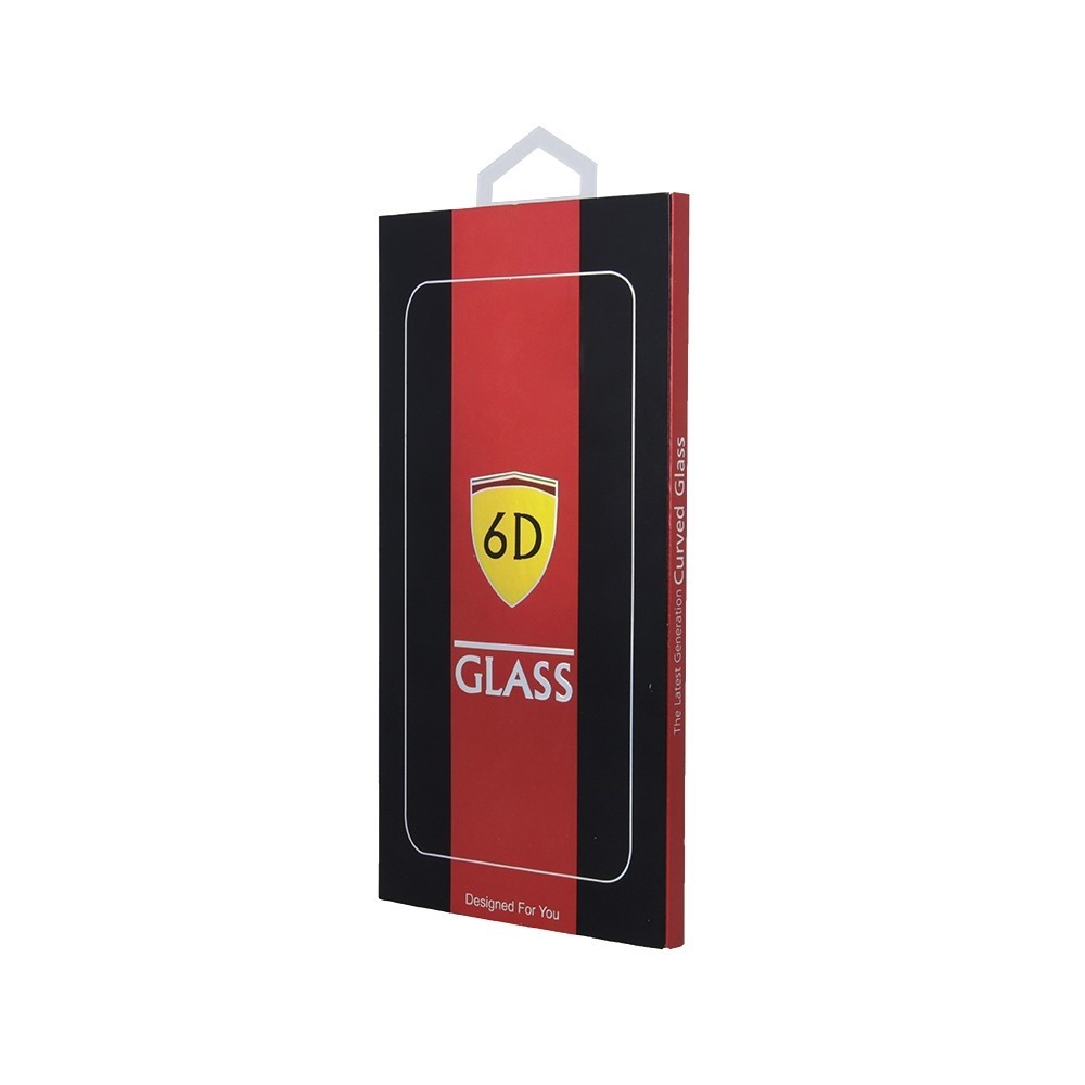 Tvirtas grūdintas stiklas juodais kraštais "6D" telefonui Apple iPhone 12 Pro 