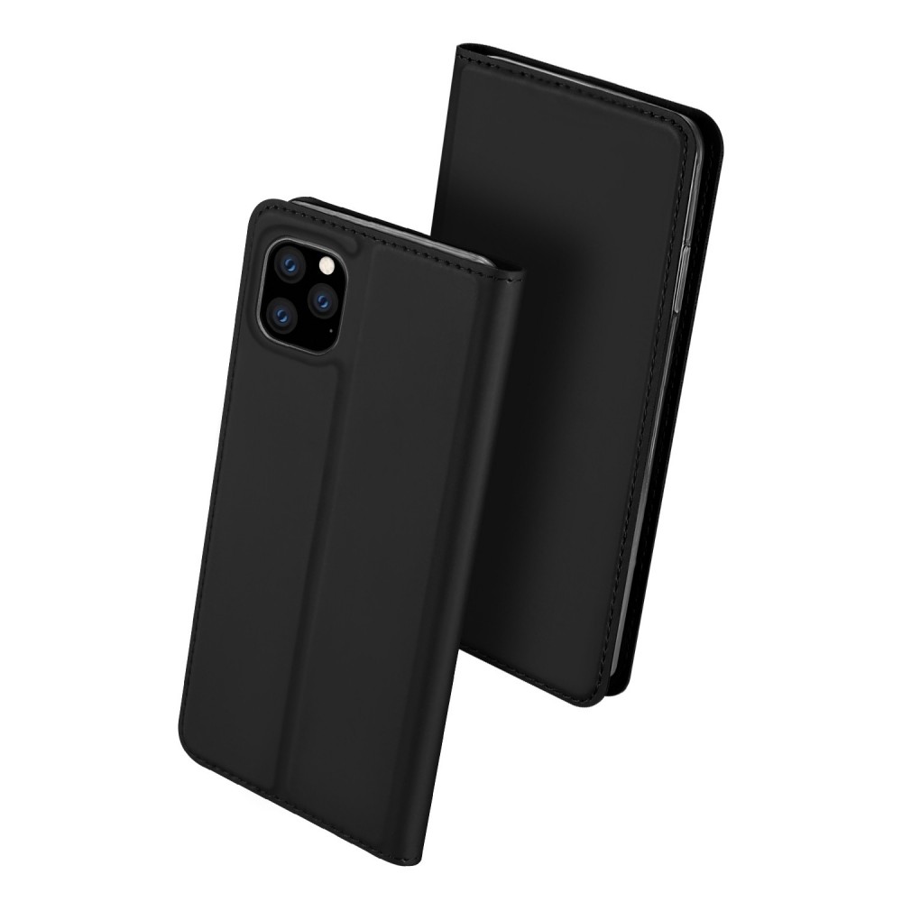 Juodas atverčiamas dėklas "Dux Ducis Skin Pro" telefonui Sony Xperia 10 V