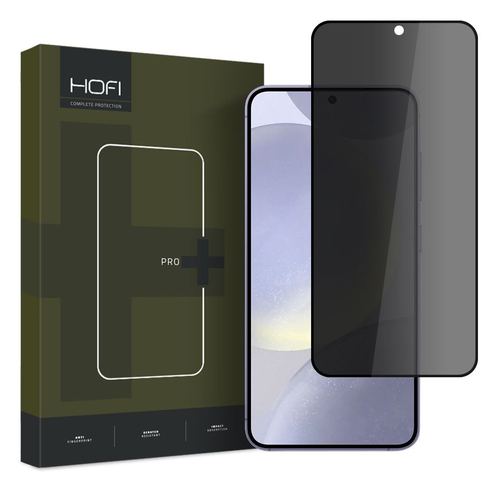 Privatumą suteikiantis apsauginis stikliukas "Hofi Anti Spy Glass Pro+ Privacy" telefonui Samsung Galaxy S24 Plus