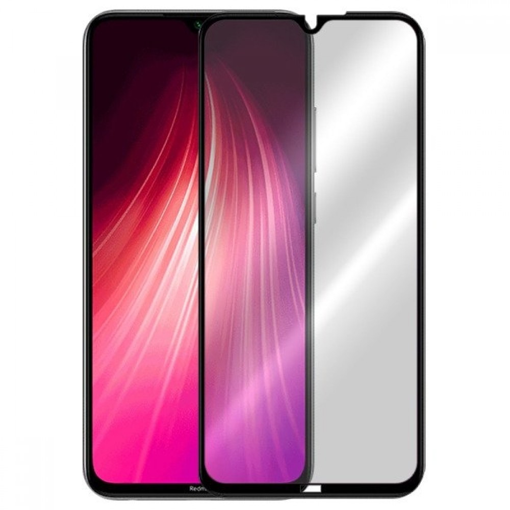 Apvadais apsauginis grūdintas stiklas ''5D Full Glue HQ Quality''  Xiaomi Redmi Note 8T telefonui 