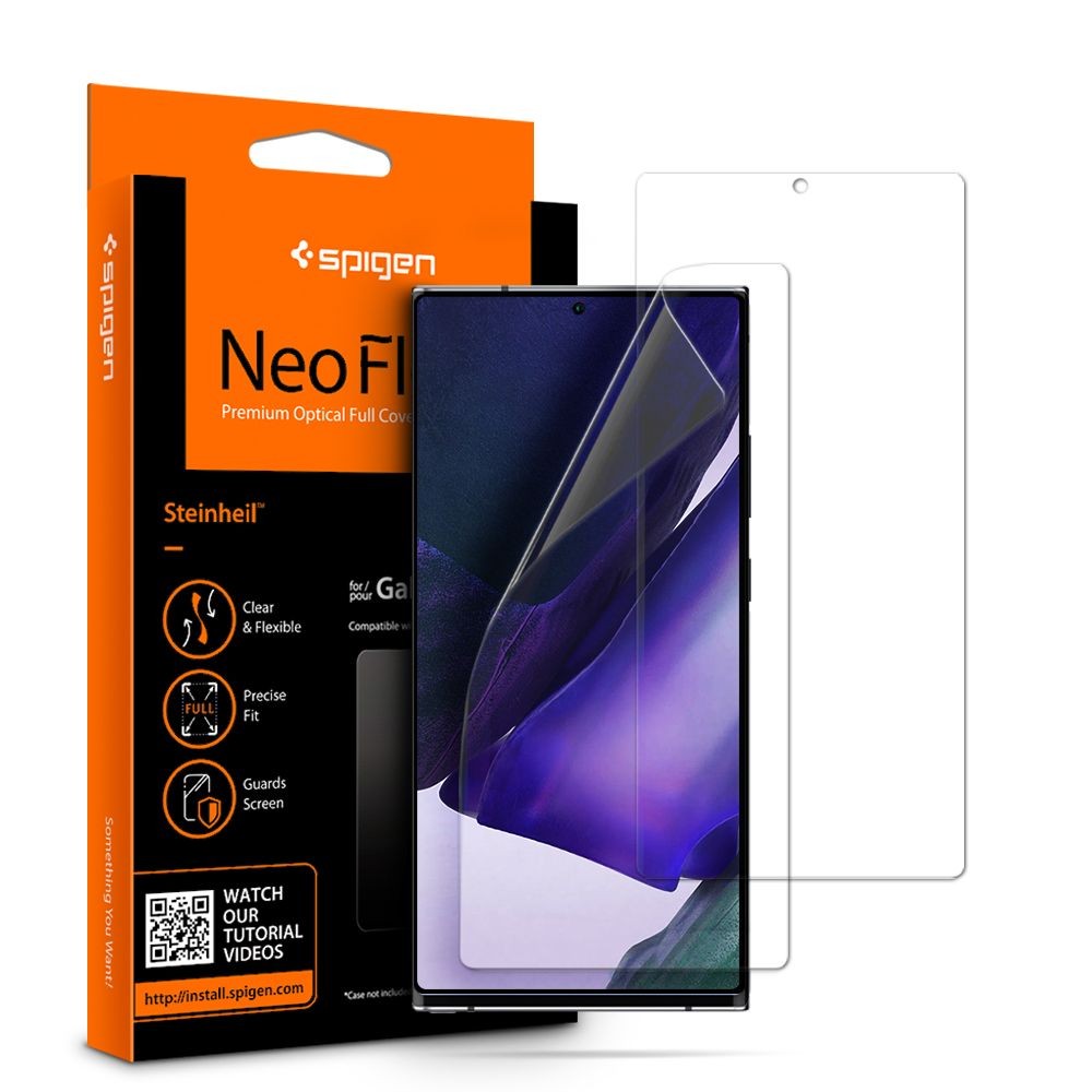 Apsauginė ekrano plėvelė "SPIGEN NEO FLEX HD" (2vnt) telefonui Samsung Galaxy Note 20 Ultra