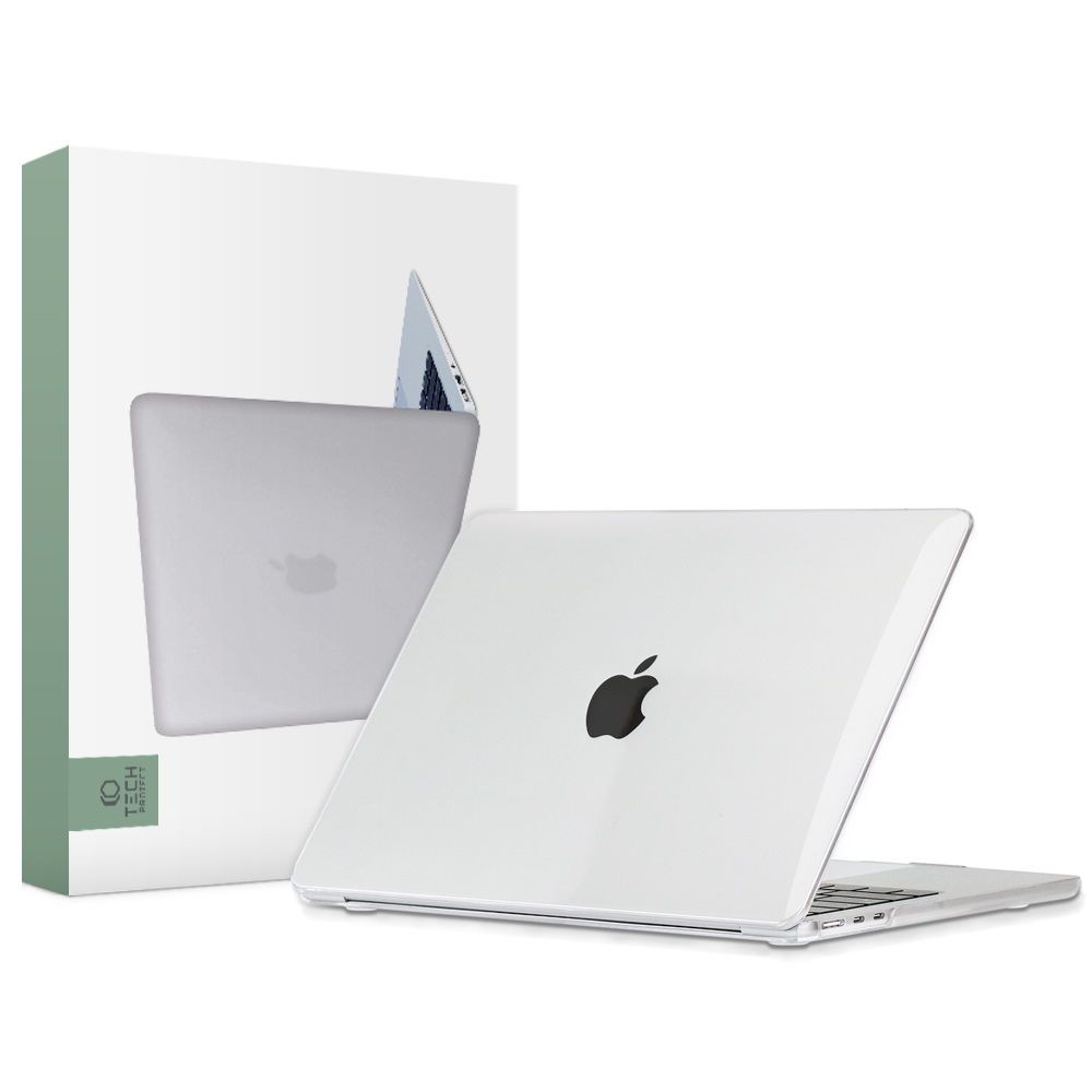 Skaidrus dėklas Tech-Protect "Smartshell" nešiojamam kompiuteriui Macbook  Air 13 2022 
