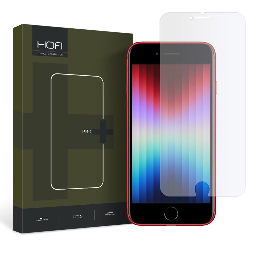 Skaidrus apsauginis grūdintas stiklas "Hofi Glass Pro+" (2vnt.) telefonui Apple Iphone 7 / 8 / SE 2020 / 2022