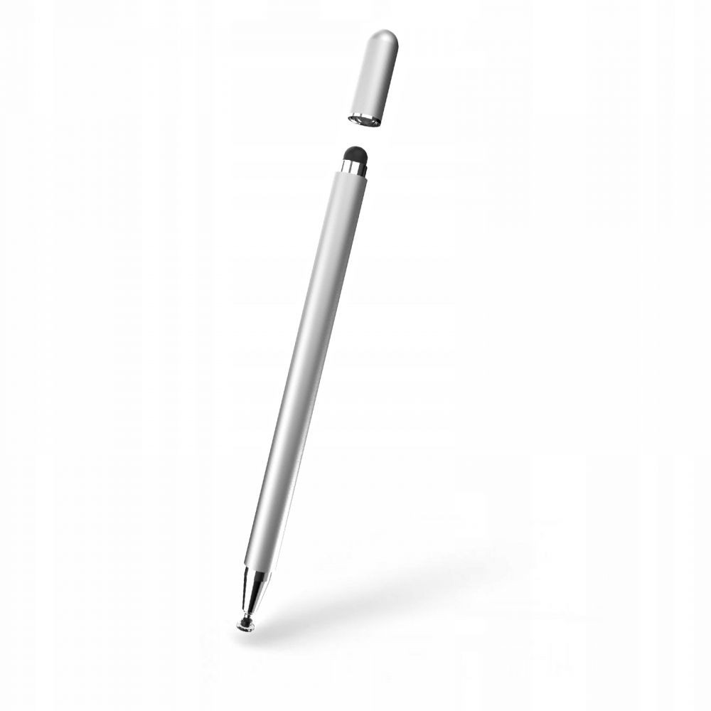 Sidabro spalvos pieštukas "Tech-Protect Magnet Stylus"