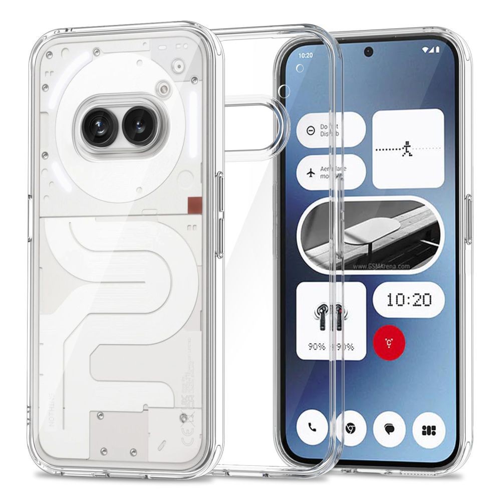 Skaidrus dėklas "Tech-Protect Flexair Hybrid" telefonui Nothing Phone 2A