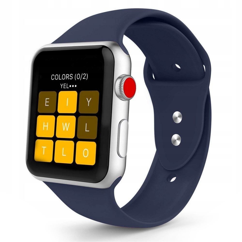 Mėlyna apyrankė "Tech-Protect Iconband" laikrodžiui Apple Watch 4 / 5 / 6 / 7 / 8 / 9 / SE / ULTRA 1 / 2 (42 / 44 / 45 / 49 MM)