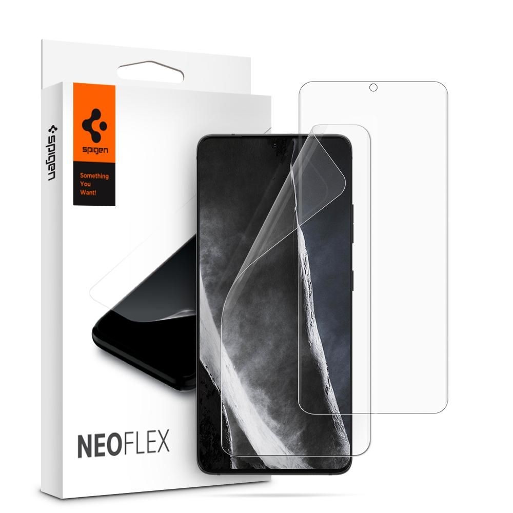 Apsauginė ekrano plėvelė "Spigen Neo Flex Solid" telefonui Samsung Galaxy S21 Ultra