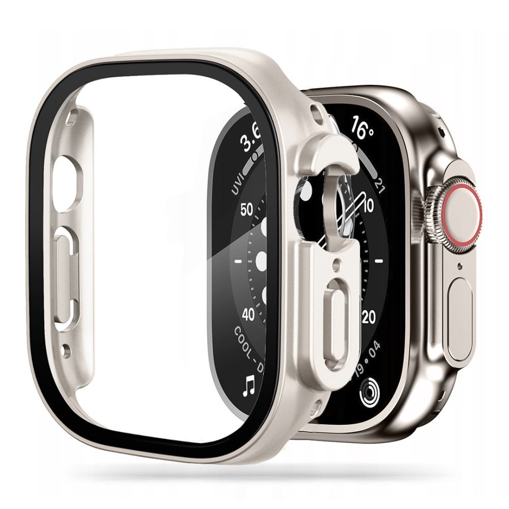 Titanium spalvos dėklas Tech-Protect "Defence 360" laikrodžiui Apple Watch ULTRA 1 / 2 (49 MM)