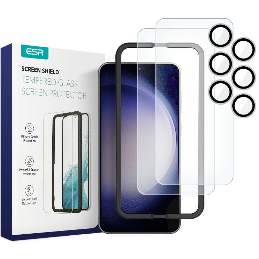 Apsauginių stikliukų rinkinys (2 Pack) "Esr Protector Set" telefonui Galaxy S23