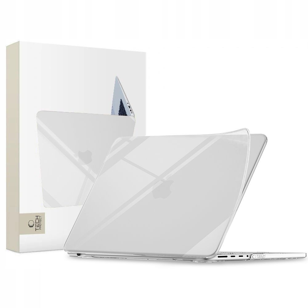 TECH-PROTECT SOFTSHELL MACBOOK PRO 14 M1-M5 PRO / M5 PRO MAX 2021-2026 CRYSTAL CLEAR