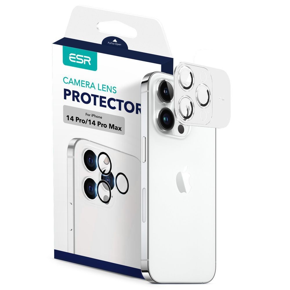 Apsauginis grūdintas stiklas "ESR CAMERA LENS" telefono iPhone 14 Pro / 14 Pro Max kamerai apsaugoti