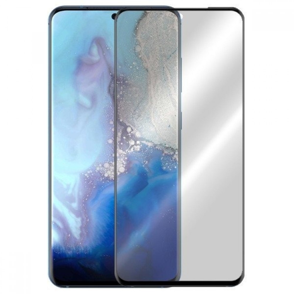 Apsauginis grūdintas stiklas ''5D Full Glue '' Samsung Galaxy G981 S20 telefonui (be išpjovimo antspaudui)