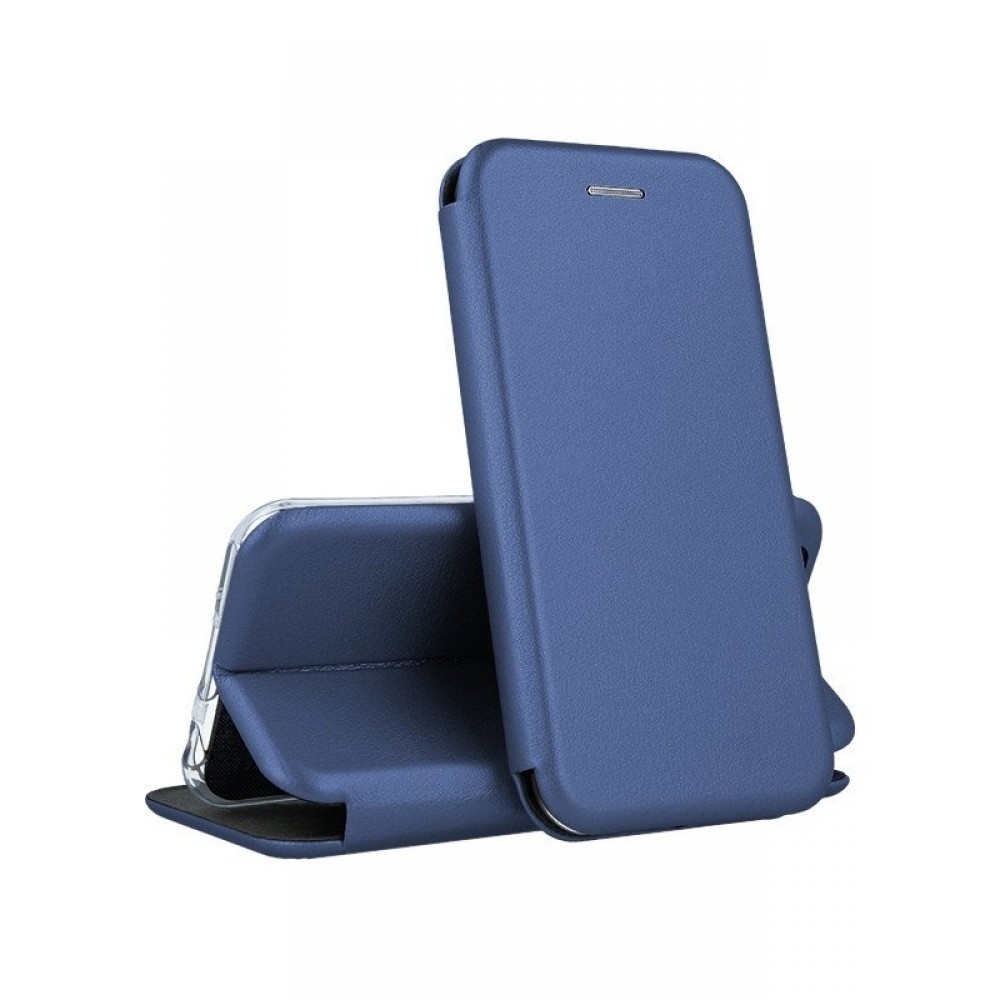 Tamsiai mėlynas atverčiamas dėklas ''Book Elegance'' telefonui iPhone 13 mini