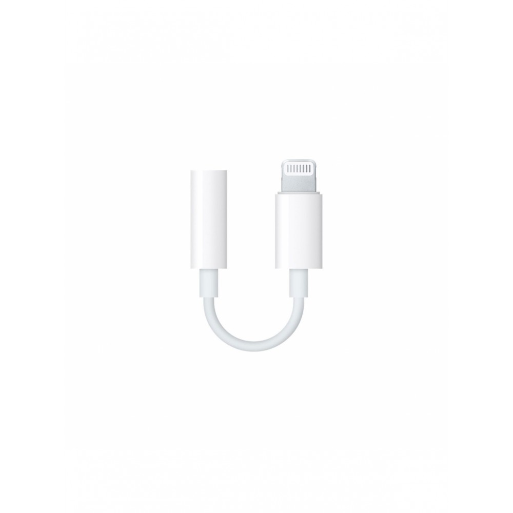 Audio adapteris Apple "Lightning" į 3,5mm be pakuotės (tik muzikos klausimui)