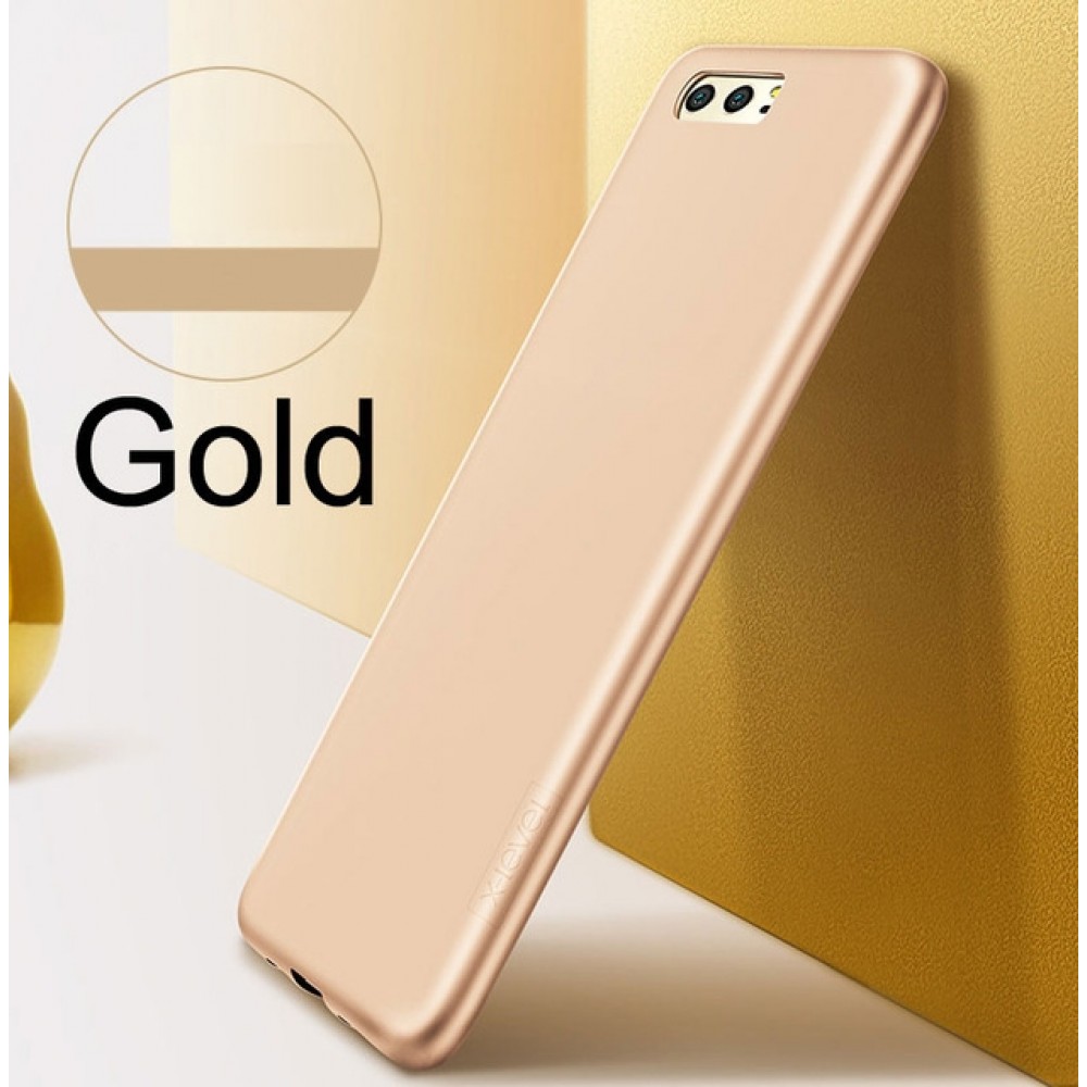 Auksinės spalvos dėklas X-Level Guardian Samsung Galaxy S10 Lite / A91 telefonui