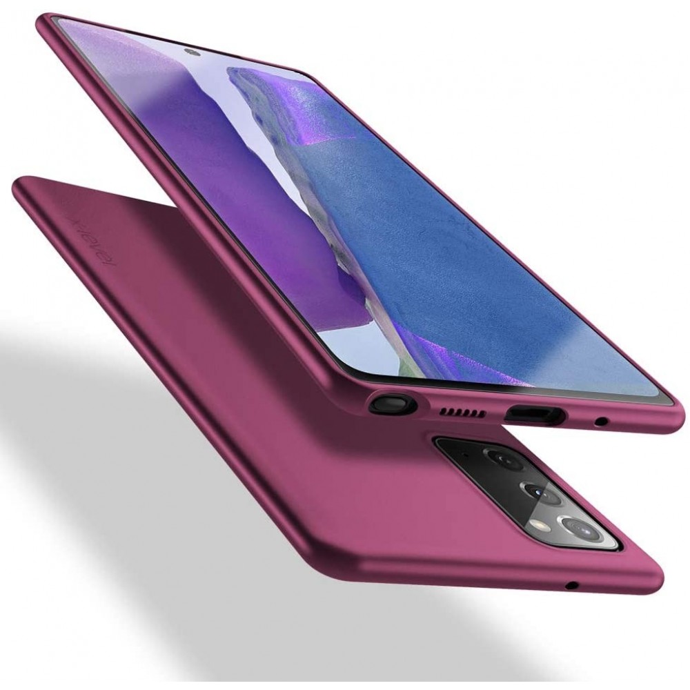 Bordo spalvos dėklas X-Level Guardian telefonui Samsung A22 4G