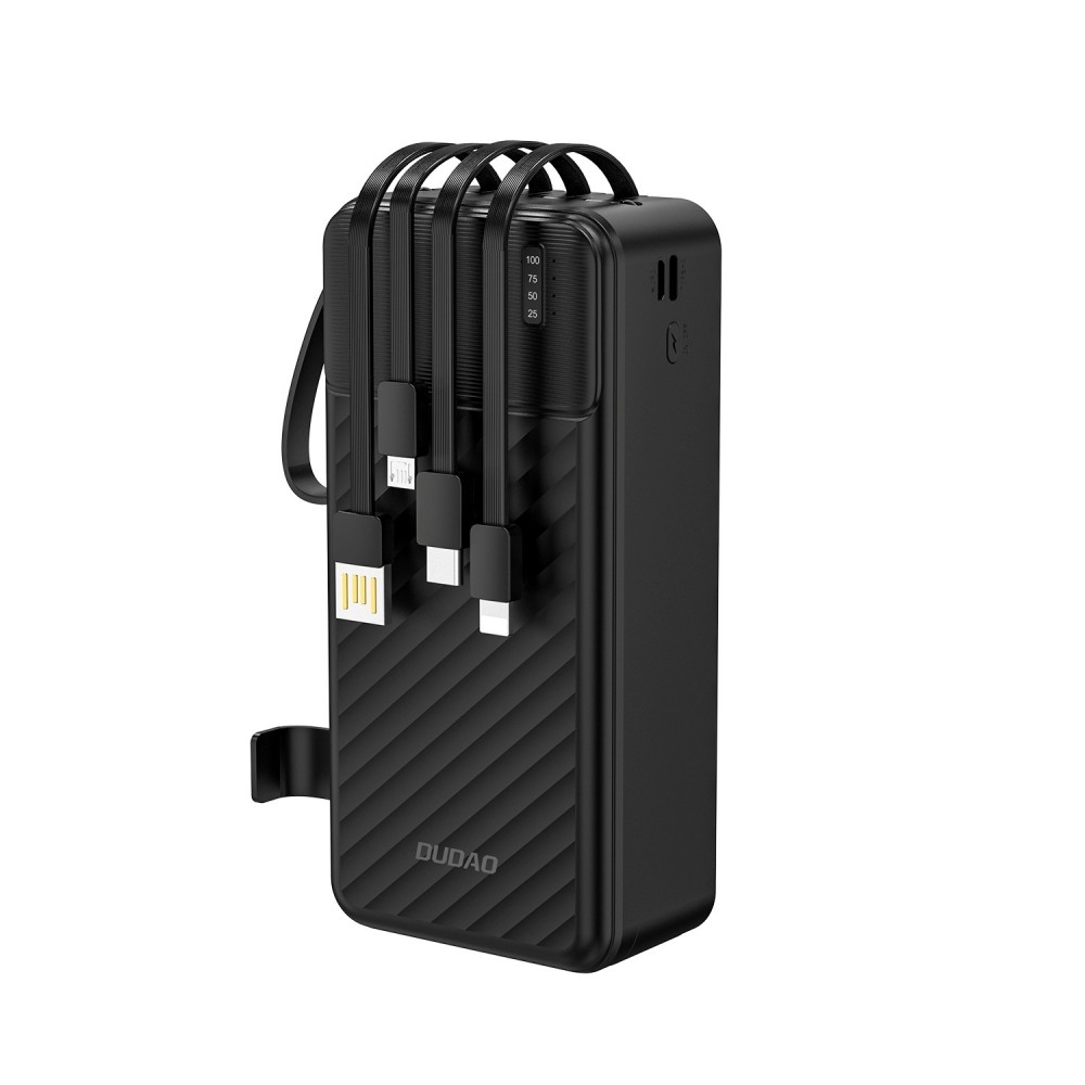 Išorinė baterija Power Bank Dudao K11 Max 10W 30000mAh juoda