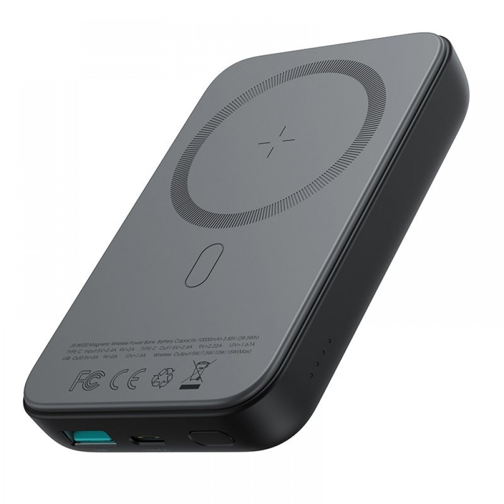 Išorinė baterija Power Bank Joyroom JR-W020 20W MagSafe 10000mAh juoda