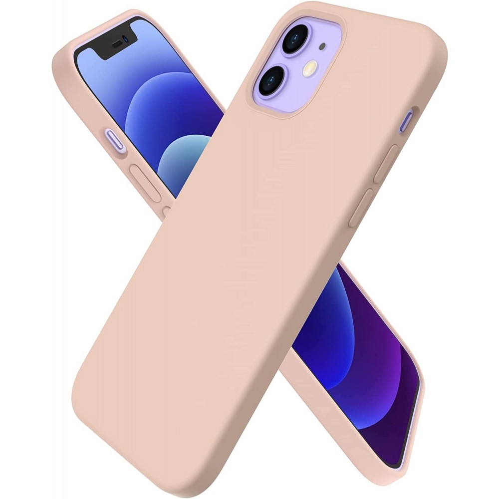 Rožinis dėklas "Liquid Silicone 1.5mm" telefonui iPhone 15 Pro