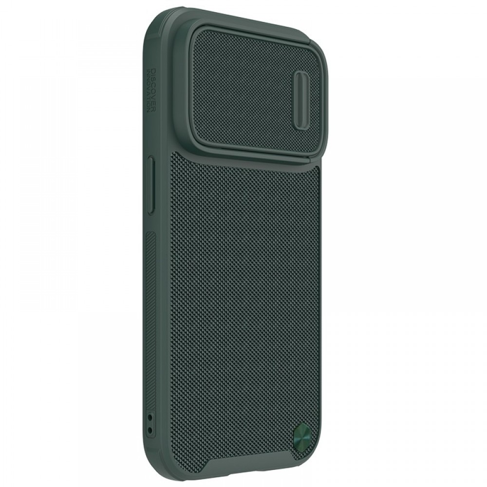 Žalias dėklas "Nillkin Textured Case S" telefonui Apple iPhone 14