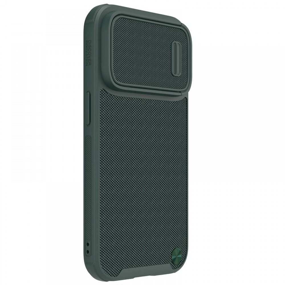 Žalias dėklas "Nillkin Textured Case S" telefonui Apple iPhone 14 Plus