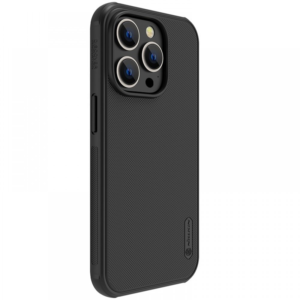 Juodas dėklas "Nillkin Super Frosted Shield Pro" telefonui  Samsung Galaxy S22 5G