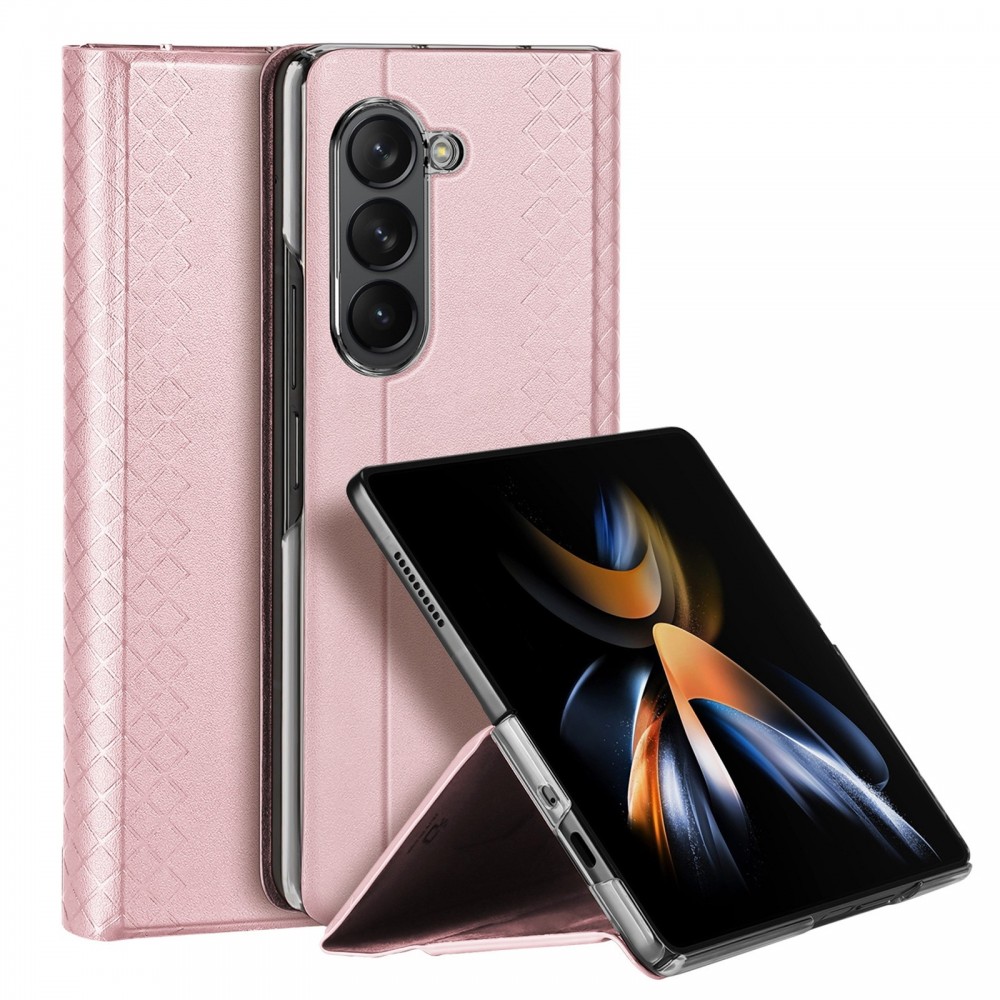 Rožinis dėklas "Dux Ducis Bril" telefonui Samsung Galaxy F946 Z Fold 5 5G