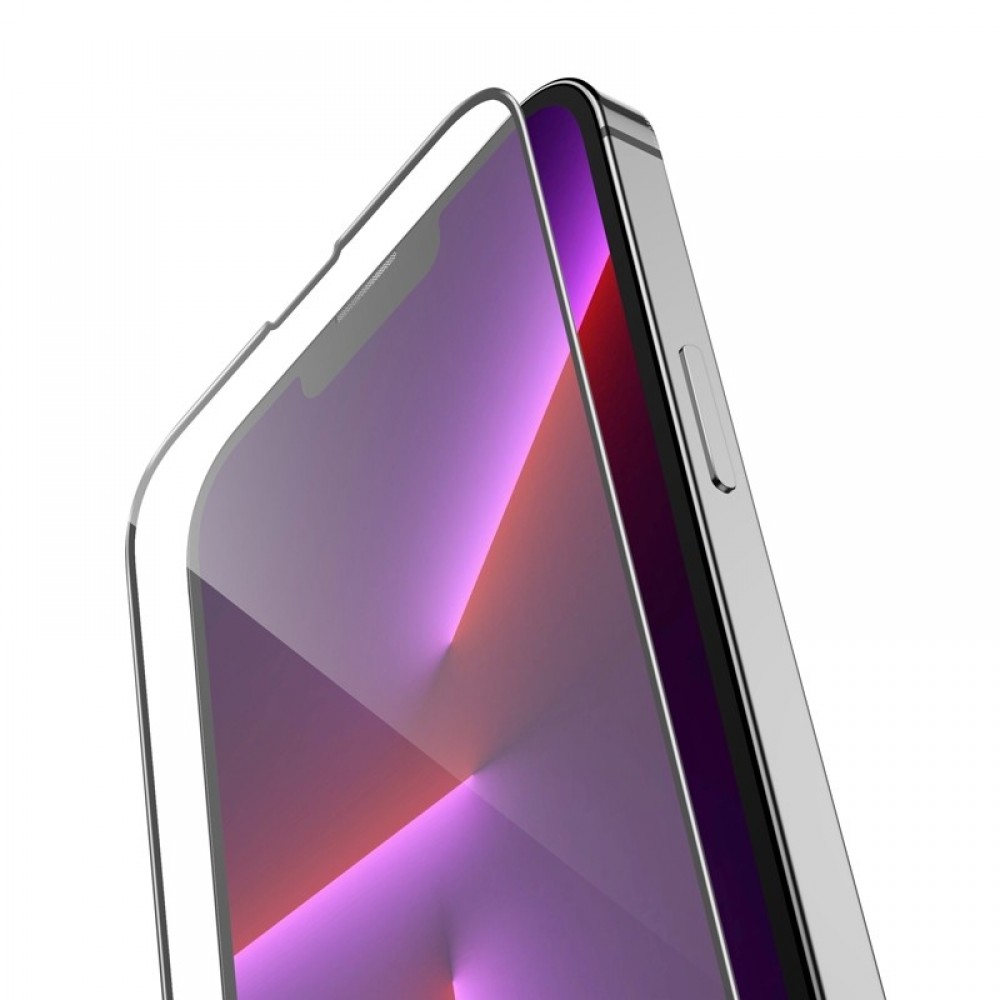 LCD apsauginis stikliukas 5D Full Glue telefonui Samsung Galaxy S24 Ultra lenktas juodas 