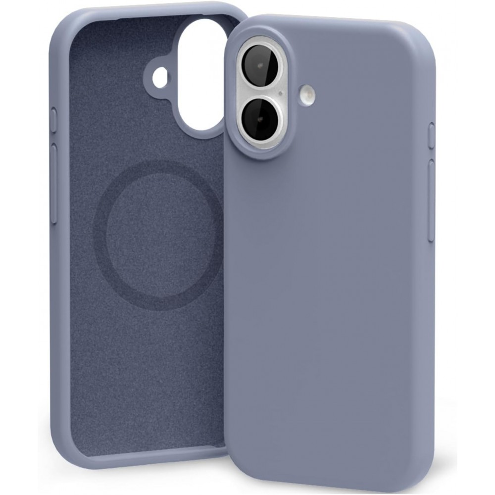 Levandos pilkas dėklas "Mercury Pure Magsafe Silicon Case" telefonui Apple iPhone 17