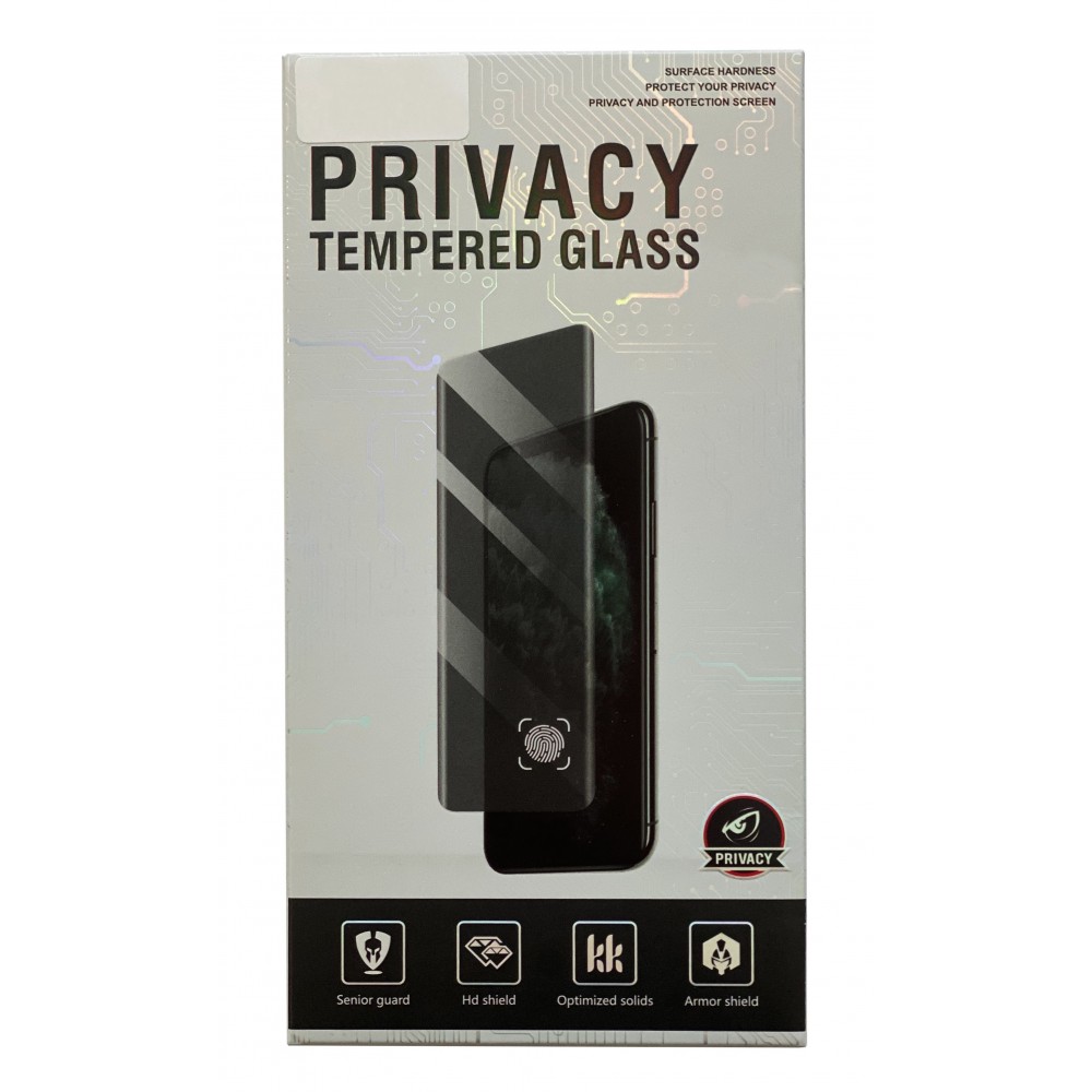 LCD apsauginis stikliukas "Full Privacy" telefonui Apple iPhone X / XS / 11 Pro