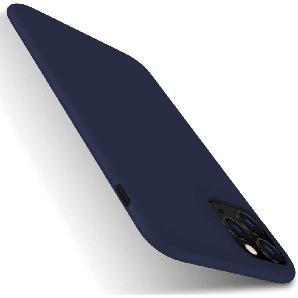 Tamsiai mėlynos spalvos dėklas X-Level Dynamic telefonui iPhone 15 Pro Max