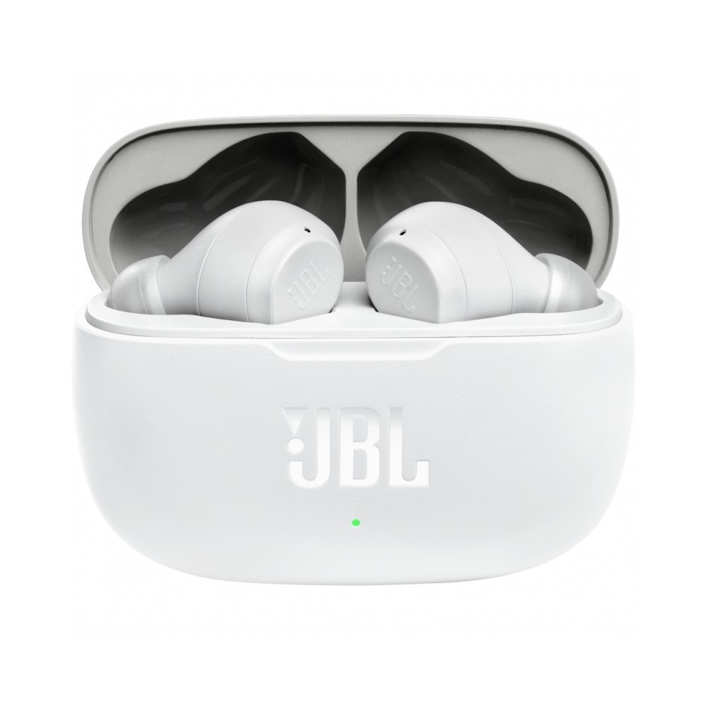 Belaidės ausinės JBL Wave 200 TWS baltos