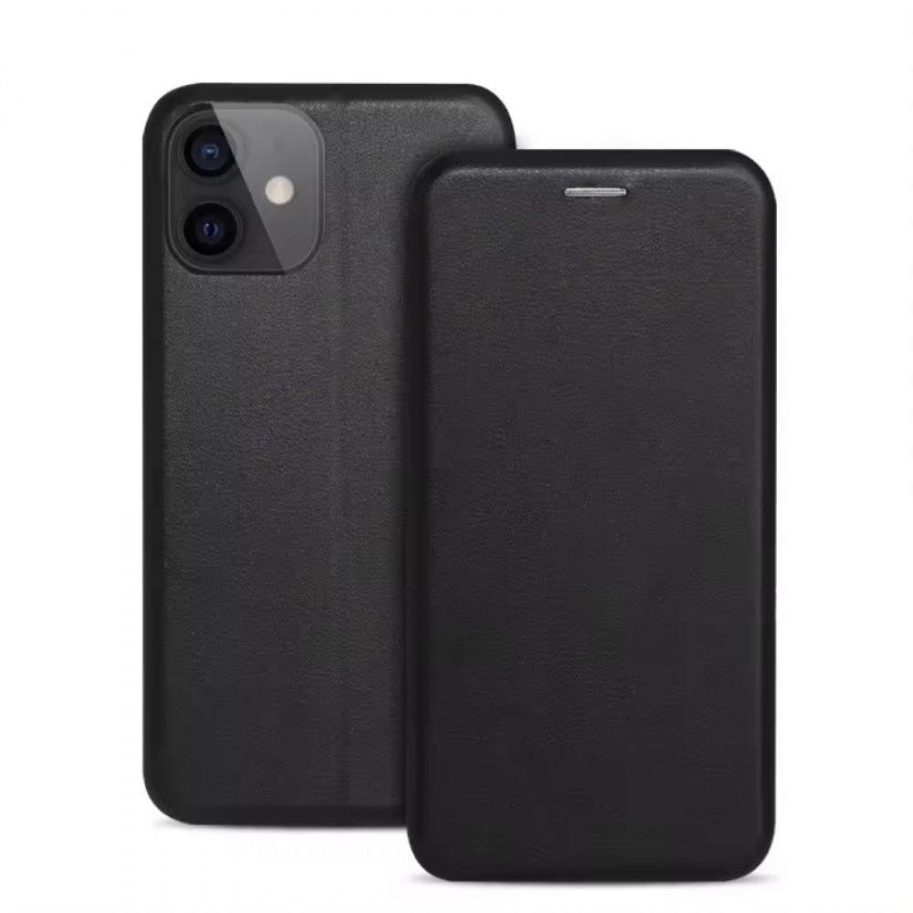 Juodos spalvos atverčiamas dėklas "Book Elegance" telefonui Samsung Galaxy A05s